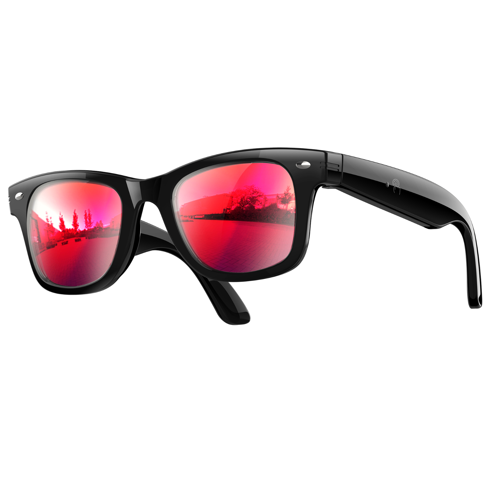 W300-UV Industry-First UV-Detection Heart Rate & Blood-Oxygen AI Smart Glasses_35 g Ultra-Light Outdoor Health Manager