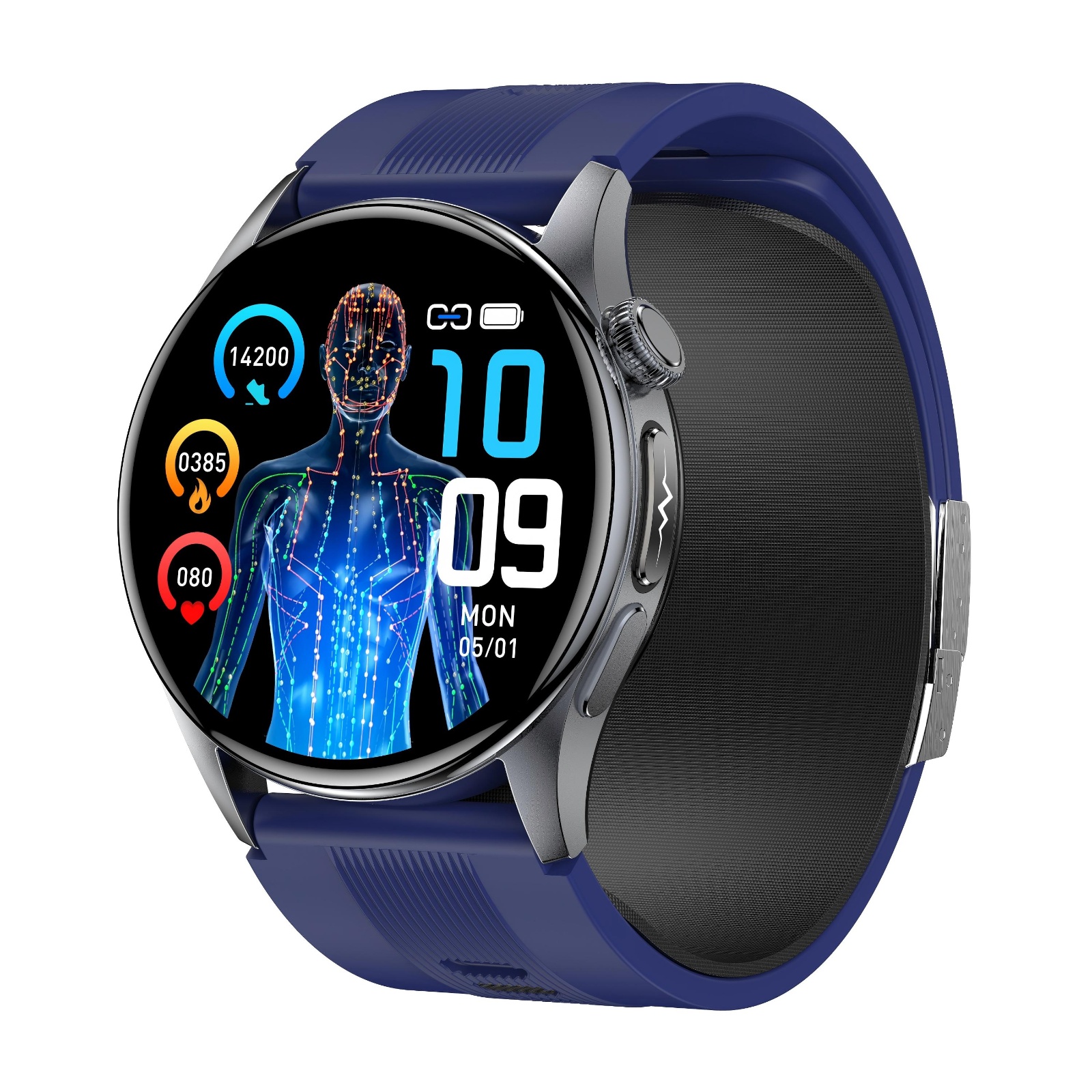 S200 Smart Health Watch: Japanese Murata Ceramic Pump, Medical-Grade ECG, AI Health Butler