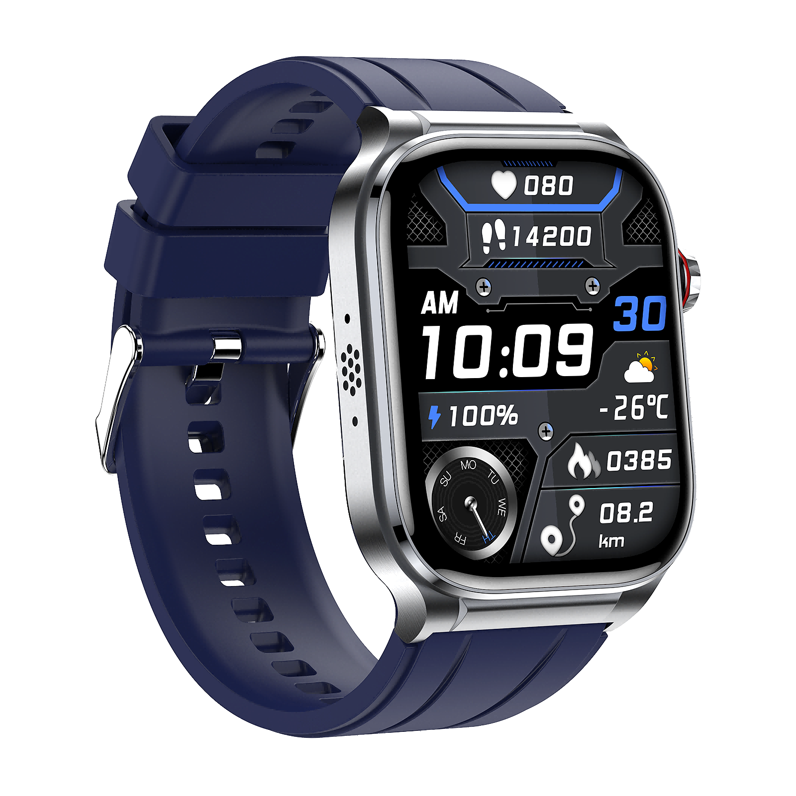 Premium ECG Smart Watch | Medical-Grade EKG Monitor | Health & Fitness Wearable