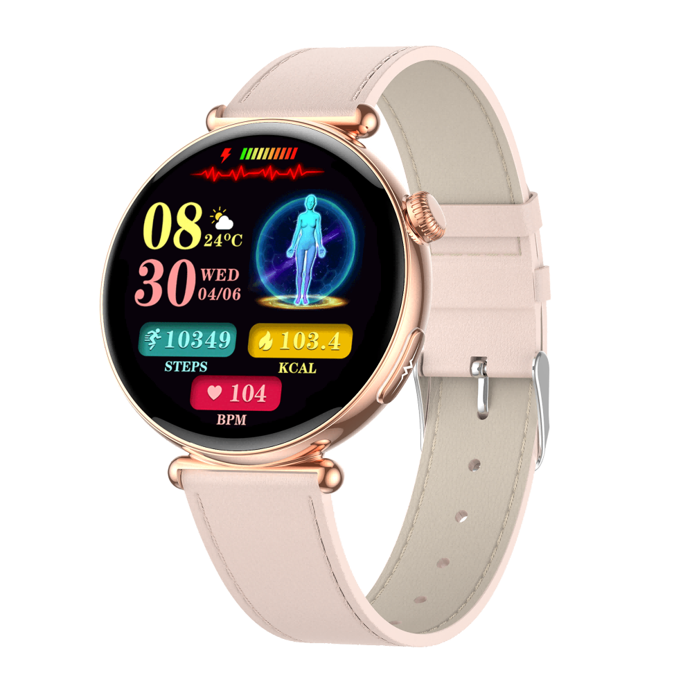 ET491 Smart ECG Health Management Sports Watch 0820-Ultra-thin AMOLED Display, 24-hour ECG Monitoring, Non-invasive Blood Glucose