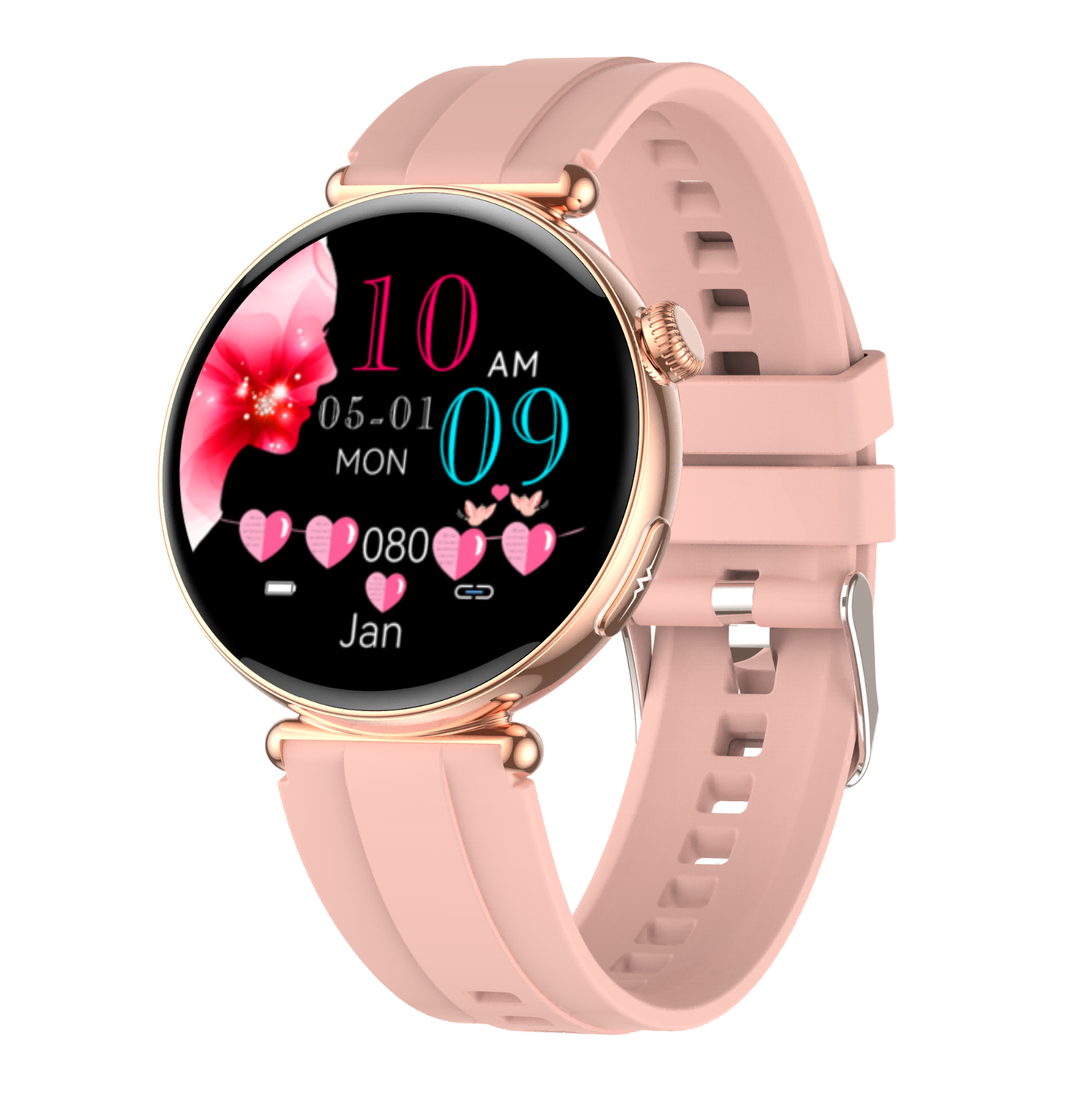 ET491 Smart ECG Health Management Sports Watch 0820-Ultra-thin AMOLED Display, 24-hour ECG Monitoring, Non-invasive Blood Glucose