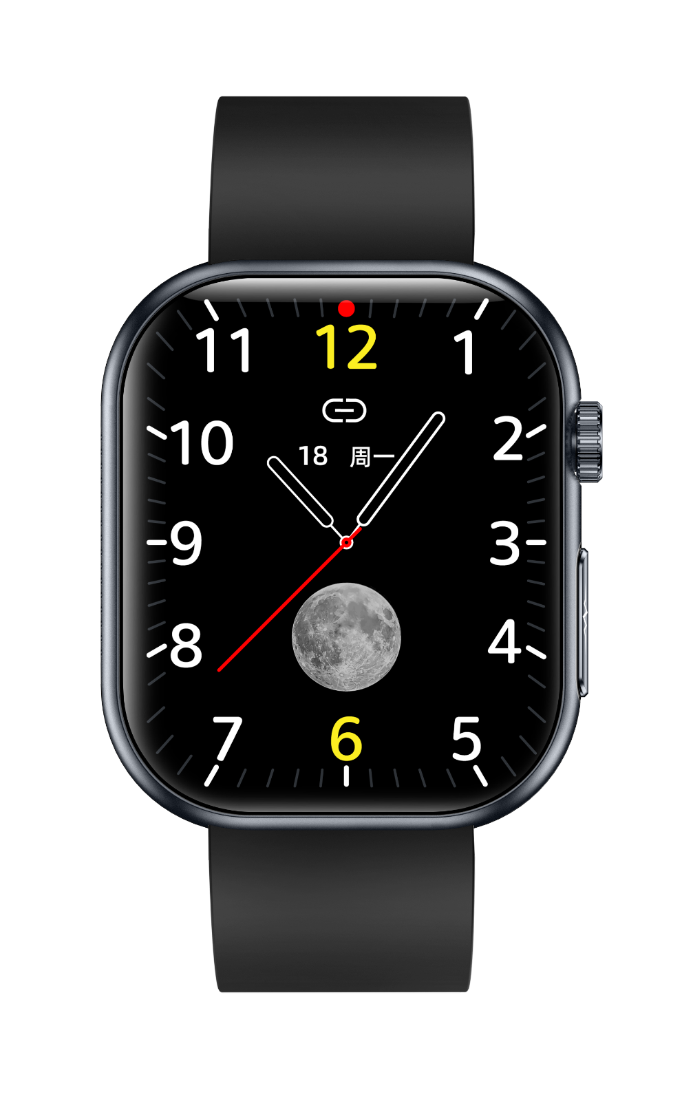 2025 2.06" AMOLED Smartwatch - Rotary Crown, Dual BT Calling, Live Blood-O2, 115 Sports, Metal Body, Marathon Battery